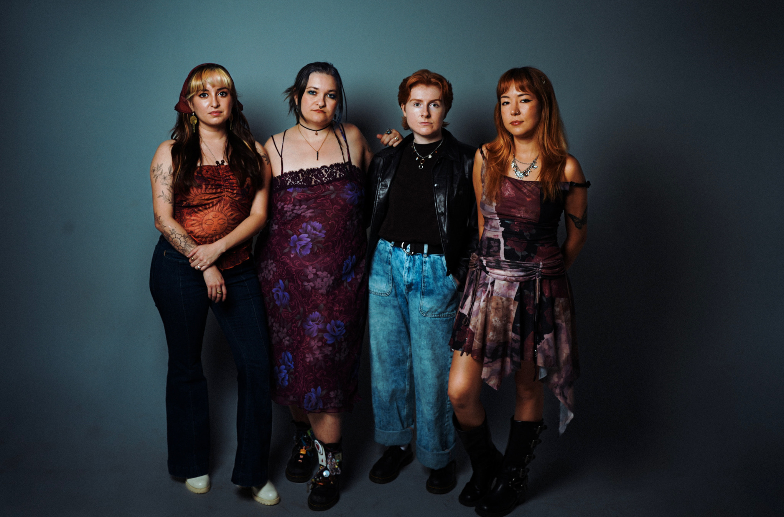 members of keepsake posing in a studio